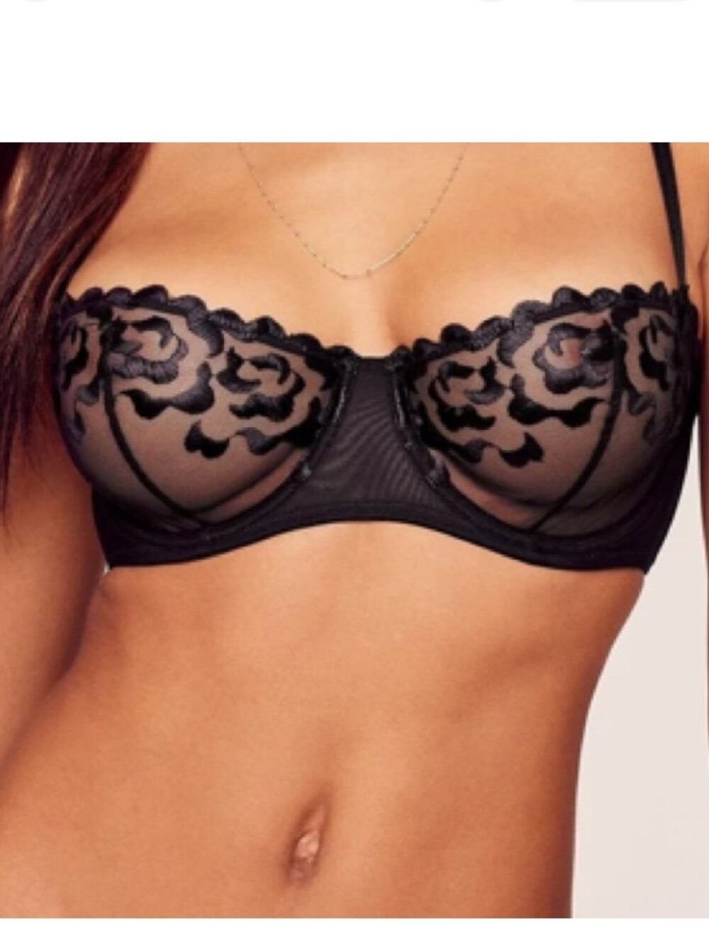 NWT ADORE ME UNLINED BALCONETTE UNDERWIRE BRA SIZE 38B